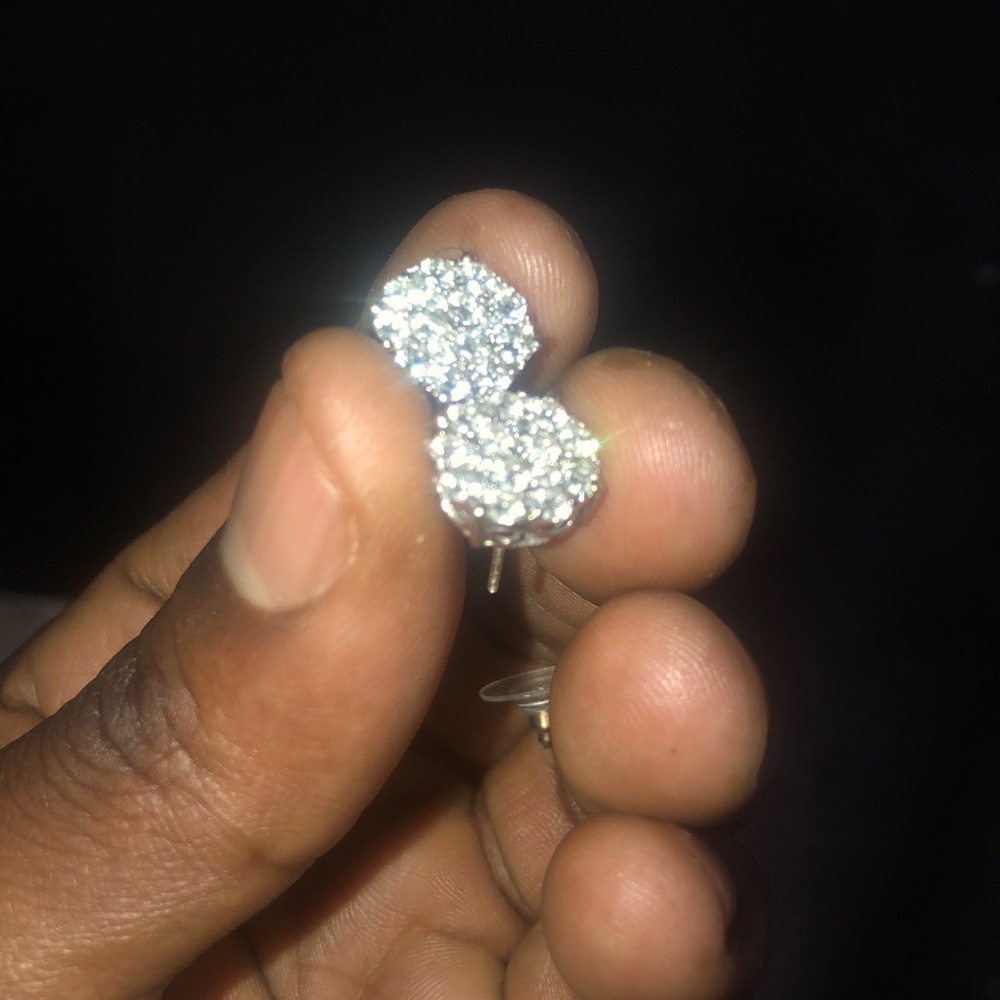 3ct diamond earrings